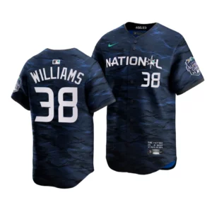 Devin Williams National League 2023 MLB All-Star Game Royal Limited Jersey