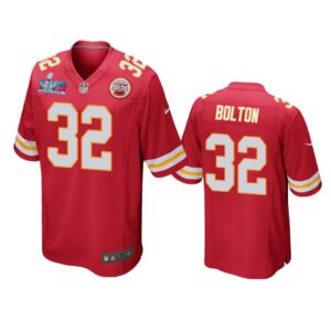 Nick Bolton Kansas City Chiefs Red Super Bowl LVII Game Jersey