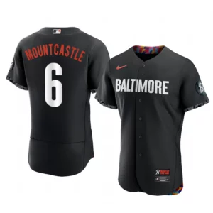 Ryan Mountcastle Baltimore Orioles Black 2023 City Connect Authentic Jersey - Men's