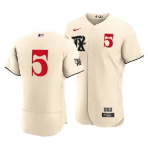 Corey Seager Texas Rangers 2023 City Connect Cream Authentic Jersey
