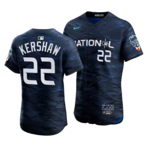Clayton Kershaw National League 2023 MLB All-Star Game Royal Elite Jersey