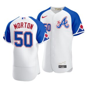 Charlie Morton Atlanta Braves City Connect White Authentic Jersey