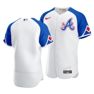 Atlanta Braves City Connect White Authentic Jersey