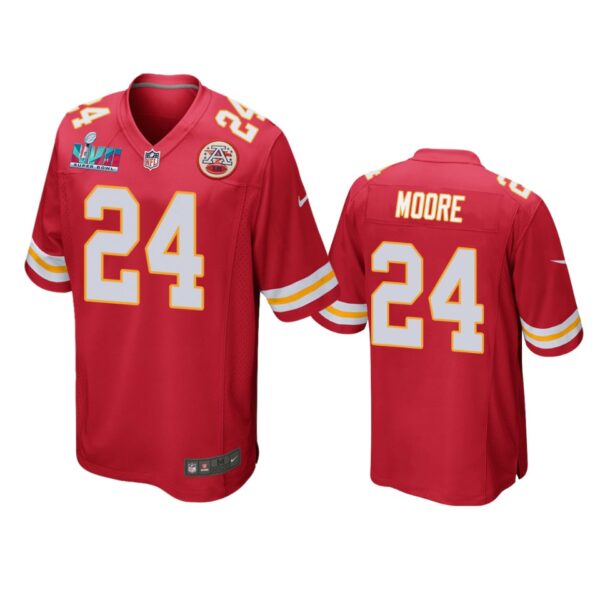 Skyy Moore Kansas City Chiefs Red Super Bowl LVII Game Jersey