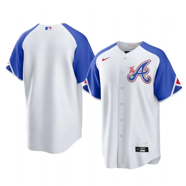 Atlanta Braves White 2023 City Connect Replica Jersey - Men's