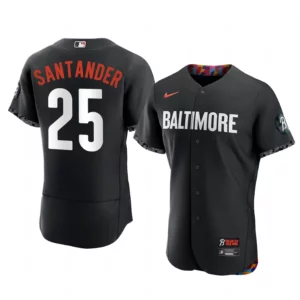 Anthony Santander Baltimore Orioles Black 2023 City Connect Authentic Jersey - Men's