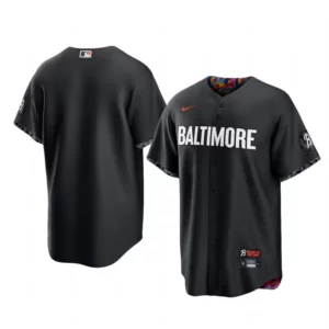 Baltimore Orioles Black 2023 City Connect Replica Jersey - Men's