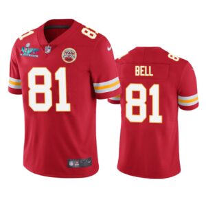 Blake Bell Kansas City Chiefs Red Super Bowl LVII Vapor Limited Jersey
