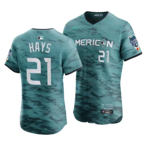 Austin Hays American League 2023 MLB All-Star Game Teal Elite Jersey