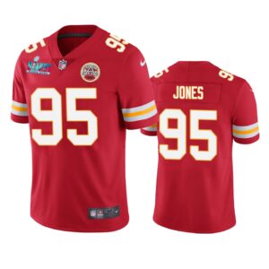 Chris Jones Kansas City Chiefs Red Super Bowl LVII Vapor Limited Jersey