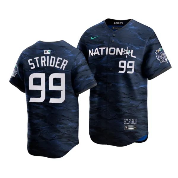 Spencer Strider National League 2023 MLB All-Star Game Royal Limited Jersey