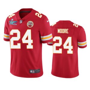 Skyy Moore Kansas City Chiefs Red Super Bowl LVII Vapor Limited Jersey