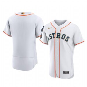 Houston Astros White 2023 Gold Collection Authentic Jersey - Men's
