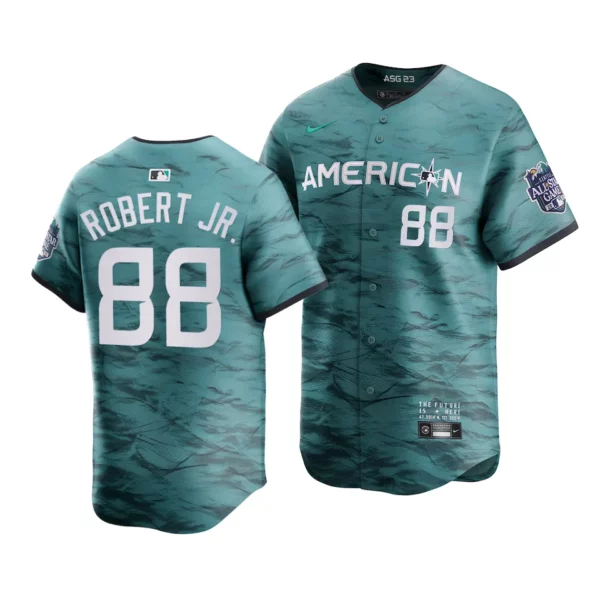 Luis Robert Jr. American League 2023 MLB All-Star Game Teal Limited Jersey