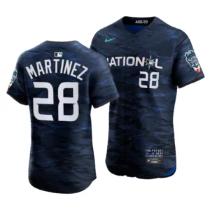 J.D. Martinez National League 2023 MLB All-Star Game Royal Elite Jersey