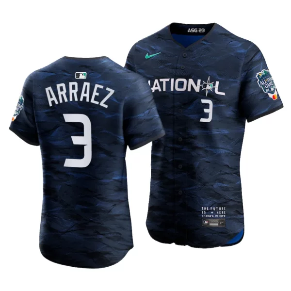 Luis Arraez National League 2023 MLB All-Star Game Royal Elite Jersey