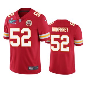 Creed Humphrey Kansas City Chiefs Red Super Bowl LVII Vapor Limited Jersey