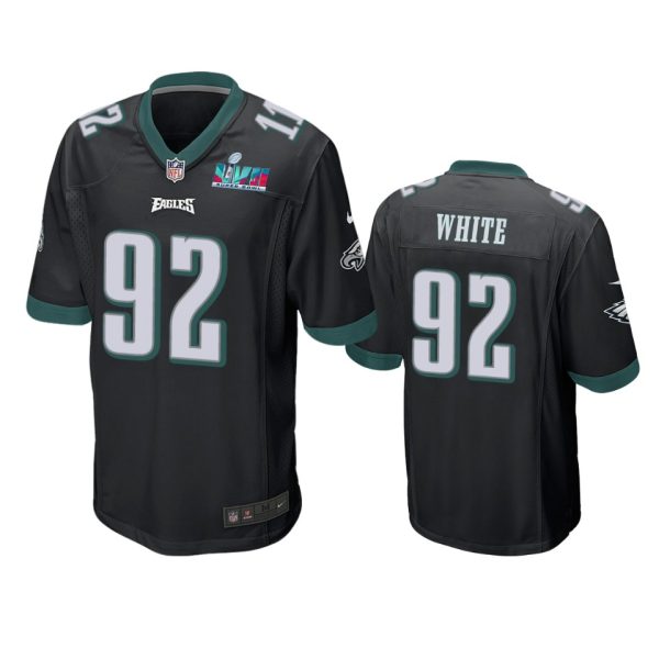 Reggie White Philadelphia Eagles Black Super Bowl LVII Game Jersey