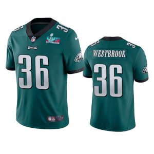 Brian Westbrook Philadelphia Eagles Green Super Bowl LVII Vapor Limited Jersey