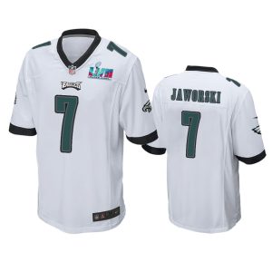 Ron Jaworski Philadelphia Eagles White Super Bowl LVII Game Jersey