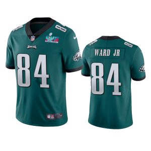 Greg Ward Jr. Philadelphia Eagles Green Super Bowl LVII Vapor Limited Jersey