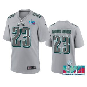 C.J. Gardner-Johnson Philadelphia Eagles Gray Super Bowl LVII Atmosphere Jersey