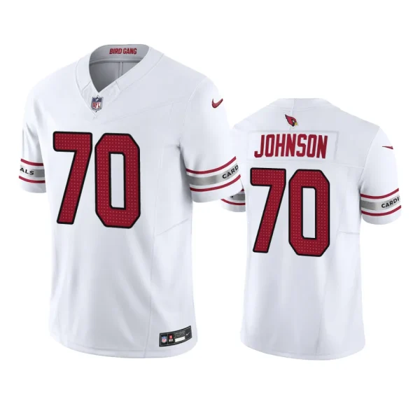 Paris Johnson Arizona Cardinals White Vapor F.U.S.E. Limited Jersey