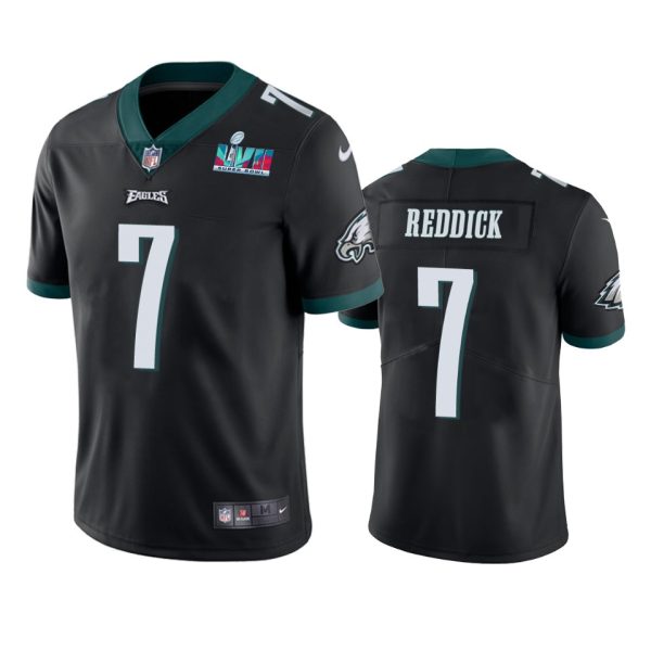 Haason Reddick Philadelphia Eagles Black Super Bowl LVII Vapor Limited Jersey