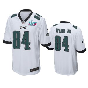 Greg Ward Jr. Philadelphia Eagles White Super Bowl LVII Game Jersey