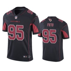 Leki Fotu Arizona Cardinals Color Rush Limited Black Jersey