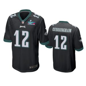 Randall Cunningham Philadelphia Eagles Black Super Bowl LVII Game Jersey