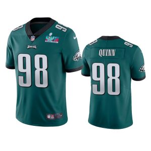 Robert Quinn Philadelphia Eagles Green Super Bowl LVII Vapor Limited Jersey