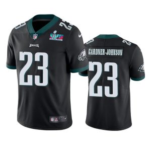 C.J. Gardner-Johnson Philadelphia Eagles Black Super Bowl LVII Vapor Limited Jersey