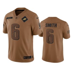 DeVonta Smith Philadelphia Eagles Brown 2023 Salute To Service Limited Jersey