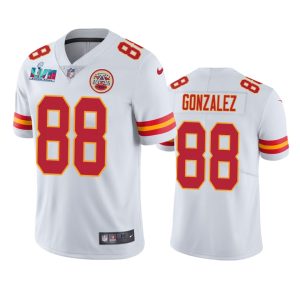 Tony Gonzalez Kansas City Chiefs White Super Bowl LVII Vapor Limited Jersey