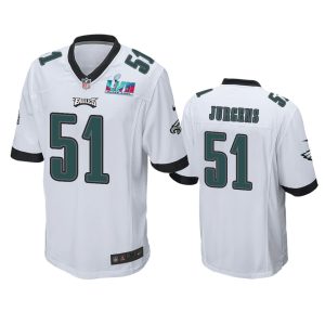 Cam Jurgens Philadelphia Eagles White Super Bowl LVII Game Jersey