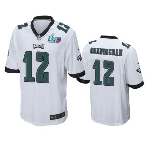 Randall Cunningham Philadelphia Eagles White Super Bowl LVII Game Jersey