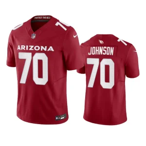 Paris Johnson Arizona Cardinals Cardinal Vapor F.U.S.E. Limited Jersey