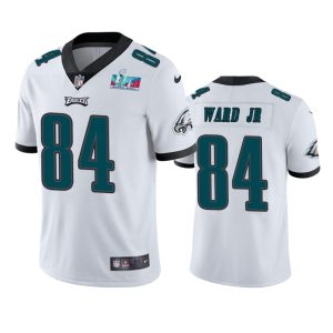 Greg Ward Jr. Philadelphia Eagles White Super Bowl LVII Vapor Limited Jersey