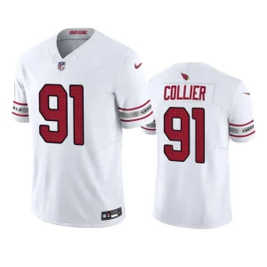 L.J. Collier Arizona Cardinals White Vapor F.U.S.E. Limited Jersey - Men's