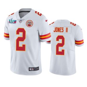 Ronald Jones II Kansas City Chiefs II White Super Bowl LVII Vapor Limited Jersey