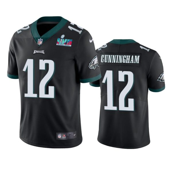 Randall Cunningham Philadelphia Eagles Black Super Bowl LVII Vapor Limited Jersey