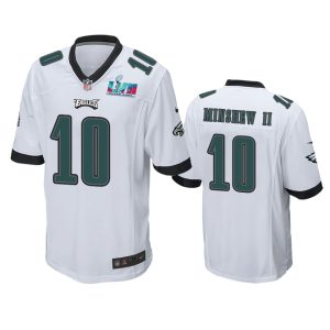 Gardner Minshew II Philadelphia Eagles White Super Bowl LVII Game Jersey