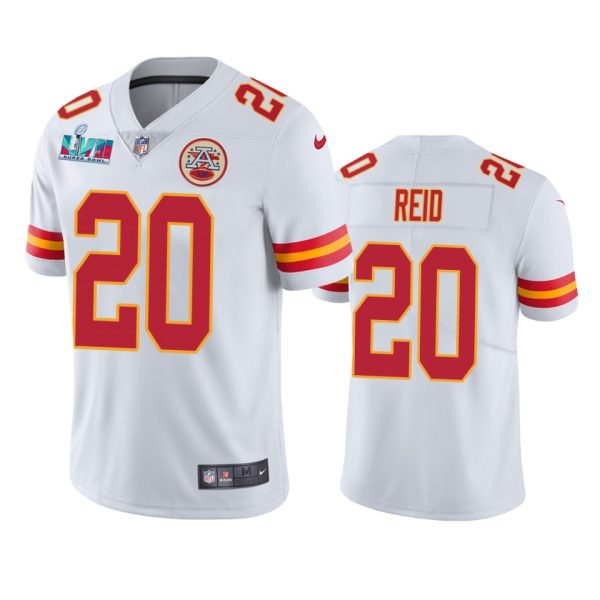 Justin Reid Kansas City Chiefs White Super Bowl LVII Vapor Limited Jersey