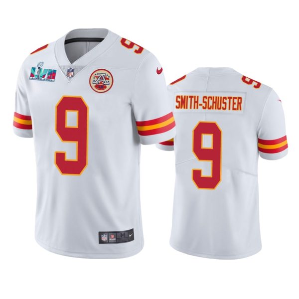 JuJu Smith-Schuster Kansas City Chiefs White Super Bowl LVII Vapor Limited Jersey