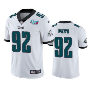 Reggie White Philadelphia Eagles White Super Bowl LVII Vapor Limited Jersey