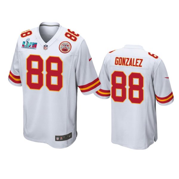 Tony Gonzalez Kansas City Chiefs White Super Bowl LVII Game Jersey