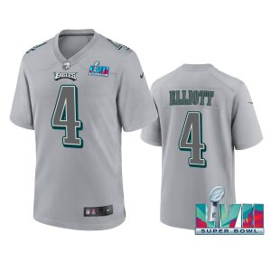 Jake Elliott Philadelphia Eagles Gray Super Bowl LVII Atmosphere Jersey