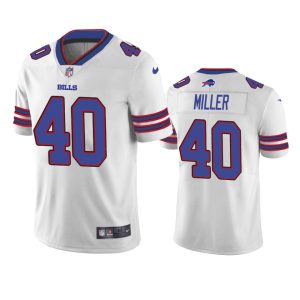 Von Miller Buffalo Bills White Vapor Limited Jersey