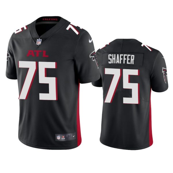 Justin Shaffer Atlanta Falcons Black Vapor Limited Jersey